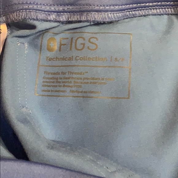 *SOLD* Small petite ceil blue zamoras - Picture 2 of 2